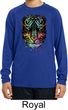 Dripping Neon Tiger Kids Dry Wicking Long Sleeve Shirt