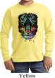 Dripping Neon Tiger Kids Long Sleeve Shirt