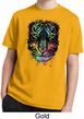 Dripping Neon Tiger Kids Moisture Wicking Shirt