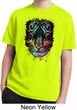Dripping Neon Tiger Kids Moisture Wicking Shirt