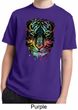 Dripping Neon Tiger Kids Moisture Wicking Shirt
