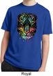 Dripping Neon Tiger Kids Moisture Wicking Shirt
