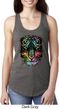 Dripping Neon Tiger Ladies Ideal Tank Top