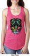 Dripping Neon Tiger Ladies Ideal Tank Top