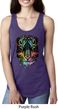 Dripping Neon Tiger Ladies Ideal Tank Top