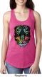 Dripping Neon Tiger Ladies Ideal Tank Top