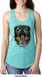 Dripping Neon Tiger Ladies Ideal Tank Top
