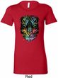 Dripping Neon Tiger Ladies Longer Length Shirt