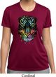 Dripping Neon Tiger Ladies Moisture Wicking Shirt
