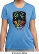 Dripping Neon Tiger Ladies Moisture Wicking Shirt