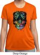 Dripping Neon Tiger Ladies Moisture Wicking Shirt