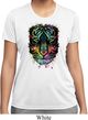 Dripping Neon Tiger Ladies Moisture Wicking Shirt