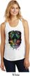 Dripping Neon Tiger Ladies Racerback Tank Top