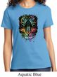 Dripping Neon Tiger Ladies Shirt