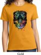 Dripping Neon Tiger Ladies Shirt