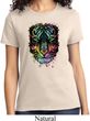 Dripping Neon Tiger Ladies Shirt