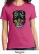 Dripping Neon Tiger Ladies Shirt