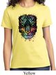 Dripping Neon Tiger Ladies Shirt