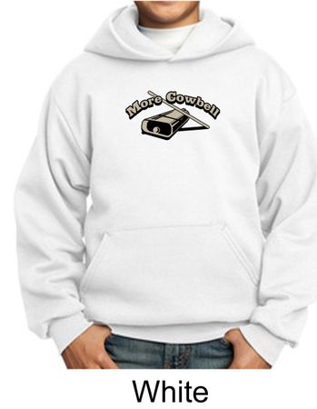 Drummer Hoodie More Cowbell Funny Musician Kids Youth Hoody