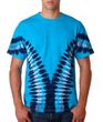 Clearance - Dyenomite Men's V-dye Tie Dye Tee Shirt - Clearance