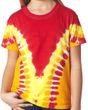 Clearance - Dyenomite Men's V-dye Tie Dye Tee Shirt - Clearance