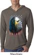 Eagle Stare Lightweight Hoodie Shirt