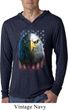 Eagle Stare Lightweight Hoodie Shirt