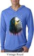 Eagle Stare Lightweight Hoodie Shirt