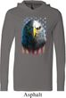 Eagle Stare Lightweight Hoodie Tee