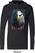 Eagle Stare Lightweight Hoodie Tee