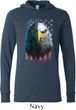 Eagle Stare Lightweight Hoodie Tee