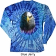 Eagle Stare Long Sleeve Tie Dye Shirt