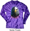 Eagle Stare Long Sleeve Tie Dye Shirt