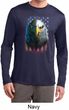 Eagle Stare Mens Moisture Wicking Long Sleeve Shirt