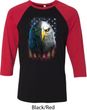 Eagle Stare Mens Raglan Shirt