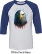 Eagle Stare Mens Raglan Shirt