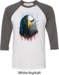 Eagle Stare Mens Raglan Shirt