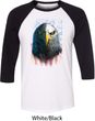 Eagle Stare Mens Raglan Shirt