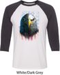 Eagle Stare Mens Raglan Shirt