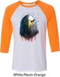 Eagle Stare Mens Raglan Shirt