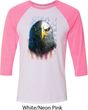 Eagle Stare Mens Raglan Shirt