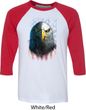 Eagle Stare Mens Raglan Shirt