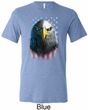 Eagle Stare Mens Tri Blend Crewneck Shirt