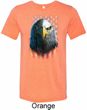 Eagle Stare Mens Tri Blend Crewneck Shirt