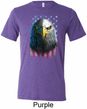 Eagle Stare Mens Tri Blend Crewneck Shirt