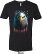 Eagle Stare Mens V-Neck Shirt