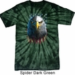 Eagle Stare Spider Tie Dye Shirt