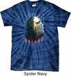 Eagle Stare Spider Tie Dye Shirt