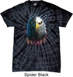 Eagle Stare Spider Tie Dye Shirt