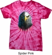 Eagle Stare Spider Tie Dye Shirt
